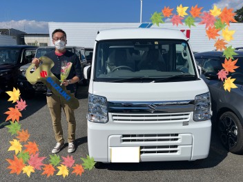 エブリイバンのご納車です！